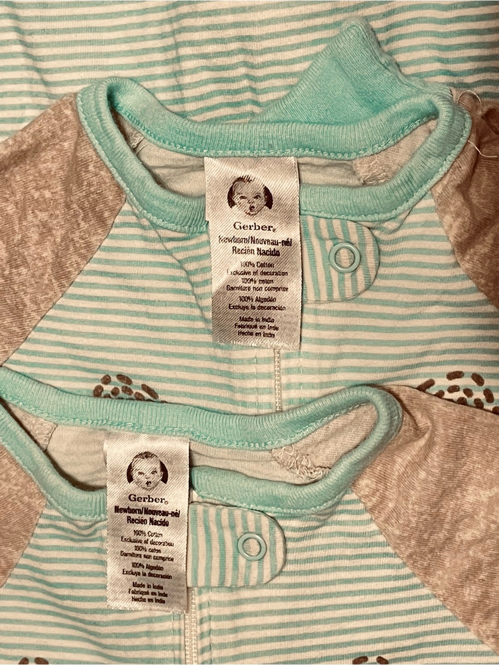 5pc Sleeper bundle NB-3mo - Picture 6 of 6